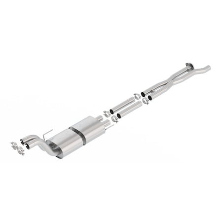 Borla RAPTOR 2017 3.5L AT RWD 4DR CC SB EC STB 3 IN ATAK MID-SECTION ASSEMBL 60638